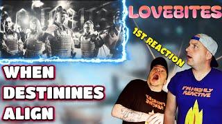 "Well this is new" Lovebites - When Destinies Align | FIRST TIME REACTION!!!