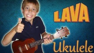 Lava Pixar - ukulele cover by Igor Belyaev 7 years old | Лава Пиксар - укулеле