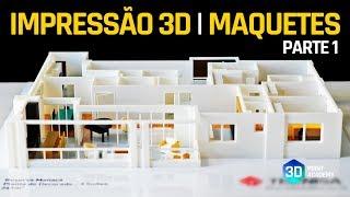 (Ep. 1) Como GANHAR DINHEIRO com IMPRESSÃO 3D para Arquitetura (Maquetes)