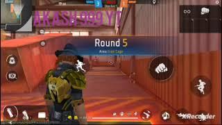 Akash 999 yt #gaming  #freefire  #youtube video 1vs1