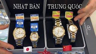 Cách phân biệt đồng hồ Seiko thật sản xuất ở Nhật và Trung Quốc