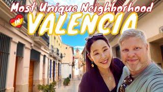 Most UNIQUE Neighborhood in Valencia, Spain! -Living in Valencia Spain