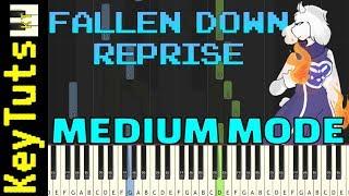 Learn to Play Fallen Down Reprise from Undertale - Medium Mode