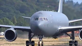 Boeing KC-46A Aerial Refueling Tanker w/ Wing Pods & Boom Test Flight