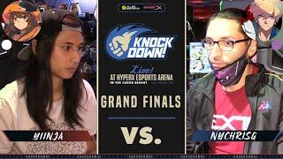 Yiinja (May) vs NYChrisG (Ky) | GRAND FINALS | Knockdown!#7 Guilty Gear Strive