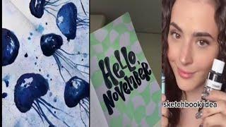 Aesthetic sketchbook ideas | Littlecookie maja