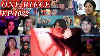 SHANKS HAKI vs ADMIRAL GREENBULL | One Piece Episode 1082 Reaction Mashup | ワンピース 1082