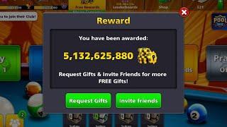 Free 5 Billion Coins in 8 Ball Pool For Everyone