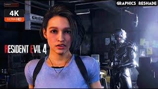 Play as Jill MOD in Resident Evil 4 Remake Gameplay%