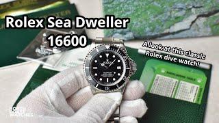 Rolex Sea Dweller 16600 | Unboxing, overview and wrist check!