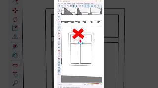 The fastest way to create window in Sketchup using the 1001bit tools plugin! #nicetower