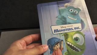 MONSTERS INC. [ZAVVI] PIXAR LIMITED EDITION STEELBOOK COLLECTION #6 BLU RAY REVIEW