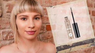 Essence Make Me Brow Eyebrow Gel Mascara Review | Demo | With Close Ups + Before And After