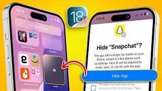 How to Hide and Unhide App on iPhone With iOS 18 | Unhide Hidden Apps on iPhone Home Screen