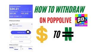 HOW TO WITHDRAW FUNDS FROM POPPOLIVE | Make Money Online From Nigeria (Bind account)