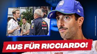 Ricciardo-Aus / Newey nicht zu Ferrari / Rookie fährt 2025 f. Haas / Polizei mit Ermittlungsergebnis