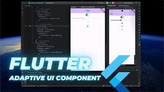 Flutter making adaptive ui components