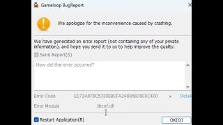 gameloop bugreport