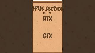 The Difference Between RTX and GTX GPUs #rtx  #gaming  #gpu