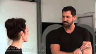 Maksim Chmerkovskiy & Meryl Davis - First Look Rehearsals