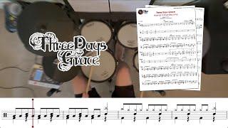 Three Days Grace - Animal I Have Become  - Transcription Available - Drum Cover by Chef Cook