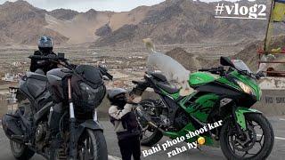 Vlog2 with ride partner🫂 #motovlog #kawasaki ninja #dominar400 #vlogging #friends