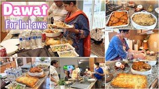 Inviting MY IN LAWS For DAWAT | DAWAT VLOG  PAKISTANI MOM LIFE IN AMERICA 