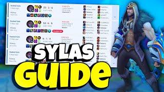 How To Win Every Game With Sylas (Sylas Guide 2023)