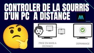 Comment Prendre la souris en Otage d'un PC  à distance / PC REMOTE 