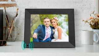 Aluratek's 9" Motion Sensor Digital Photo Frame with Auto Rotation and 16GB Built-in Memory