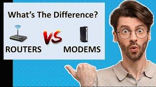 What's the difference between a Modem and a Router?