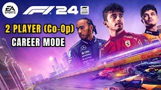 F1 24: Join Two Player Career Mode - Accept Invite to Co-Op Career Mode