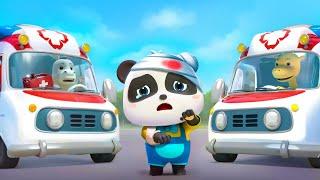 Ambulance is Coming! | Rescue Team | Nursery Rhymes & Kids Songs | BabyBus - Cars World