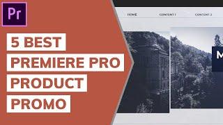 5 Best Premiere Pro Product Promo Templates