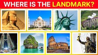 Where is the Landmark Quiz Game | Guess the Country by Landmark