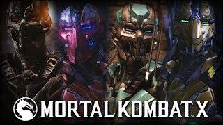 Mortal Kombat X Триборг - все фаталити и бруталити в игре !!!