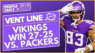 Minnesota Vikings WIN 27-25 over Green Bay Packers