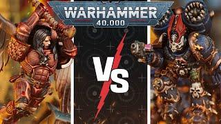 Blood Angels vs Night Lords | Warhammer 40K Battle Report