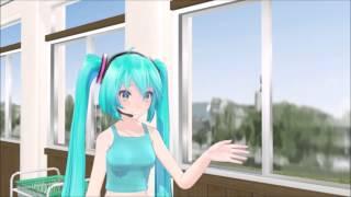 mmd miku is afraid of backstories