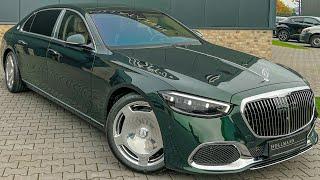 2022 NEW S580 UNIQUE EMERALD MAYBACH! Full Review Sound Interior Exterior Ambiente