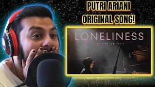 FIRST TIME CHECKING Putri Ariani - Loneliness ( Official Music Video ) | REACTION!!
