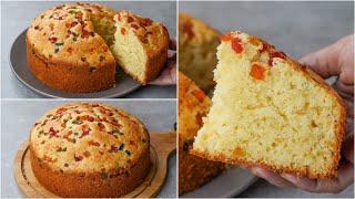 Make This Delicious Cake With 2 Eggs | Easy Cake Recipe | Homemade Vanilla Cake Recipe