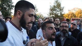 ALI DAWAH CONFRONTS ISRAELI SOLDIER AVI YEMINI - SPEAKERS CORNER