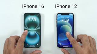 iPhone 16 vs iPhone 12 - SPEED TEST