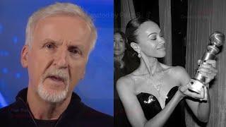 James Cameron's Message To Zoe Saldana After Globes Win