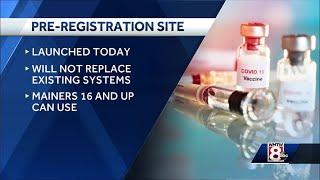 Maine CDC launches COVID-19 vaccine pre-registration website