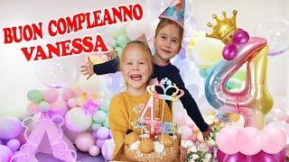 FESTA DI COMPLEANNO A SORPRESA DI VANESSA +4 VLOG!