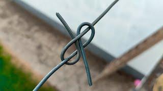 The FOOLPROOF technique for joining FENCING WIRES | Figure 8 Knot