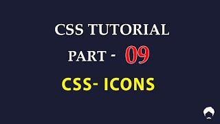 CSS Tutorial for Beginners Tamil - 09 - CSS ICONS (Font Awesome Icons & Google Icons)