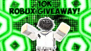 LIVE! 10K ROBUX GIVEAWAYS!  (PLS DONATE!) , GOAL 10K SUBS FOR GIVEAWAY